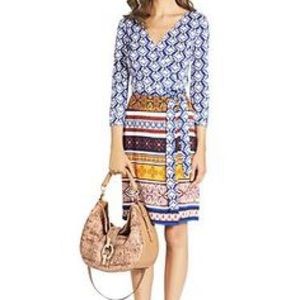 DVF wrap dress